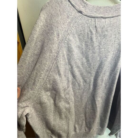 A New Day Purple Crewneck Long Sleeve Top Woman’s Size XXL - Picture 7 of 7